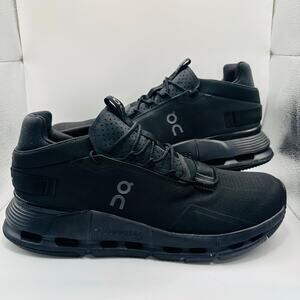 Size 12 - On Running Cloudnova 2 All Black 3ME30210485 Mens (No Box)